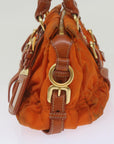 PRD Hand Bag Nylon 2way Orange Auth bs12509