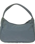 PRD Hand Bag Nylon Light Blue Auth bs12579