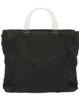 PRD Hand Bag Nylon Black Auth bs12831