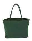 PRD Hand Bag Nylon Green Auth bs13153
