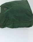 PRD Hand Bag Nylon Green Auth bs13153