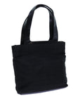 PRD Hand Bag Nylon Black Auth bs13808