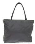 PRD Hand Bag Nylon Gray Auth bs14975