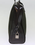 PRD Hand Bag Nylon Khaki Auth bs15055