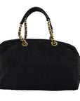 PRD Hand Bag Nylon Black Auth bs15075