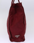 PRD Hand Bag Nylon Red Auth bs15270