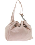 CHRISTIAN D1OR Canage Shoulder Bag Leather Pink Auth bs9711