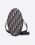Baby Ball Bag Blue D1OR Oblique Jacquard Canvas