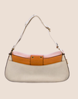 CHRISTIAN D1OR BROWN & CREAM STREET CHIC COLUMBUS BAG