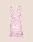 CHRISTIAN D1OR 2004 PINK D1ORISSIMO GIRLY FLOWER DRESS