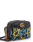 GG Marmont Shoulder Bag GCCIGhost Matelasse Leather Medium