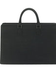 BBERRY Briefcase Leather Black Auth ep2580