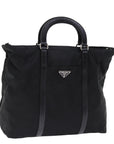 PRD Hand Bag Nylon Black Auth ep4548