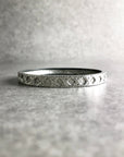 Christian D1OR Cannage Bangle Silver Vintage 22wmth