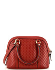 Convertible Dome Satchel (Outlet) MicroGCCIssima Leather Mini