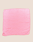 CHRISTIAN D1OR 00s PINK OBLIQUE SILK SCARF