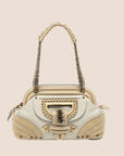 CHRISTIAN D1OR 2007 CREAM JEANNE FRAME BAG