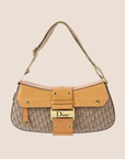 CHRISTIAN D1OR BEIGE D1ORISSIMO STREET CHIC COLUMBUS BAG