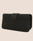 CHRISTIAN D1OR BLACK TROTTER STREET CHIC OPERA CROSSBODY CLUTCH
