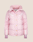 CHRISTIAN D1OR 2004 PINK GIRLY TROTTER PUFFER JACKET