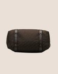 CHRISTIAN D1OR BROWN D1ORISSIMO STREET CHIC TOTE BAG