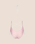 CHRISTIAN D1OR 2004 D1ORISSIMO PINK FLOWER SWIMSUIT