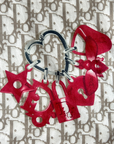 CHRISTIAN D1OR BEIGE OBLIQUE SILK SCARF