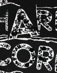 CHRISTIAN D1OR 2003 BLACK HARDCORE PRINT T-SHIRT