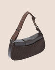 CHRISTIAN D1OR BROWN STREET CHIC COLUMBUS SHOULDER BAG