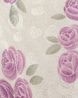 CHRISTIAN D1OR 2009 FLOWER RUFFLE SILK MIDI SKIRT