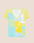 CHRISTIAN D1OR 2005 MULTICOLOR PRINTED T-SHIRT