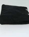 PRD Hand Bag Nylon Black Auth fm3213