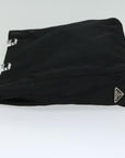 PRD Hand Bag Nylon Black Auth fm3213
