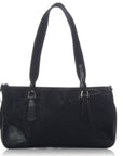 PRD Black Nylon Shoulder Bag