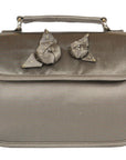 PRD Gray Satin Evening Bag