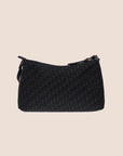 CHRISTIAN D1OR BLACK TROTTER MINI SHOULDER BAG