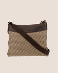 CHRISTIAN D1OR 2005 BROWN STREET CHIC D1ORISSIMO MESSENGER BAG