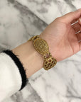 Christian D1OR Bracelet Gold Vintage by4szb