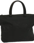 PRD Hand Bag Nylon Black Auth hk1182