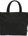 PRD Hand Bag Nylon Black Auth hk1182