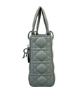 Cannage Lambskin Small Lady D1OR Small Grey