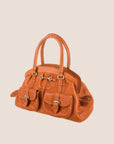 CHRISTIAN D1OR 2007 ORANGE LEATHER MY D1OR BAG