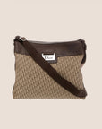 CHRISTIAN D1OR 2005 BROWN STREET CHIC D1ORISSIMO MESSENGER BAG