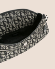 CHRISTIAN D1OR 2004 NAVY D RING SHOULDER BAG