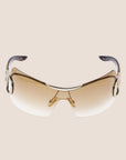CHRISTIAN D1OR BROWN CLEAR AIRSPEED 1 SUNGLASSES