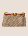CHRISTIAN D1OR 2004 RASTA D1ORISSIMO MINI SKIRT