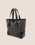 CHRISTIAN D1OR 2005 NAVY TROTTER TOTE BAG