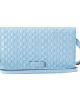 (WMNS) GCCI Leather Single Shoulder Bag Blue 466507-BMJ1G-4503