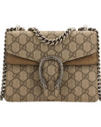 (WMNS) GCCI Dionysus GG Supreme Mini Bag Beige/Ebony 421970-KHNRN-8642