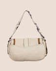 CHRISTIAN D1OR 2006 WHITE LEATHER GAUCHO BAG